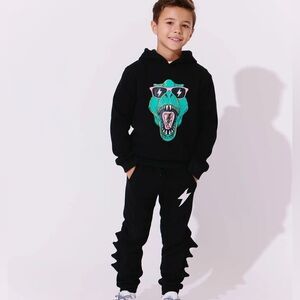 Lola & The Boys Dino Flash Jogger Set